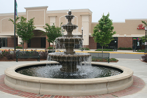 Outdoor Garden Tiered granite fountain with Basin