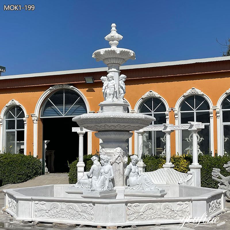 Gorgeous Large Marble Fountain