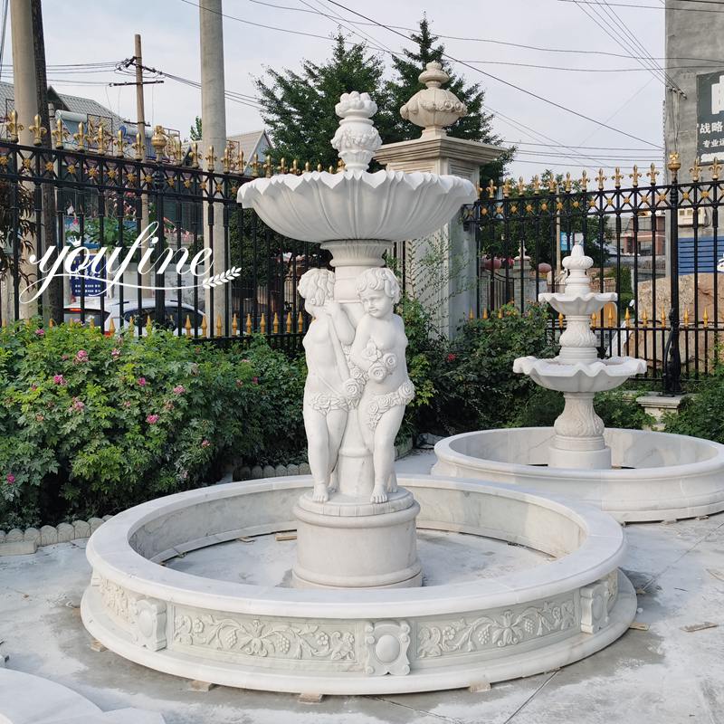 marble fountain