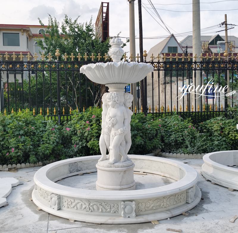 marble statuary fountain