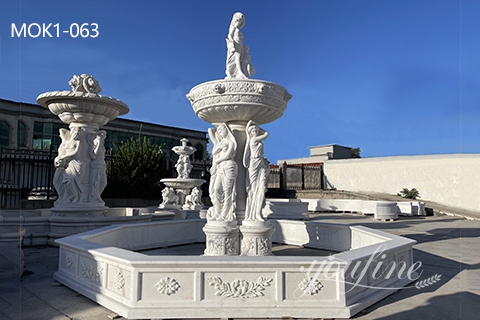 marble statue fountain